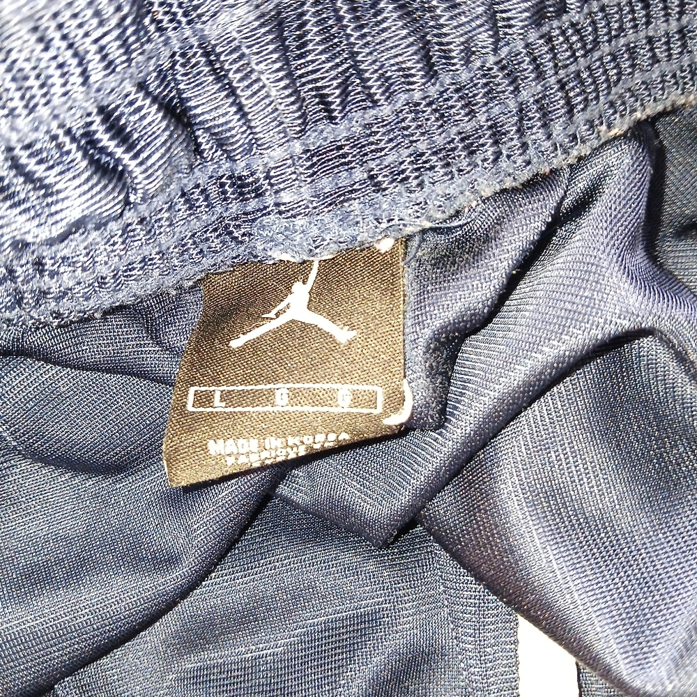 Sz.L Mens Jordan UNC Tarheels Basketball Shorts - Picture 7 of 7
